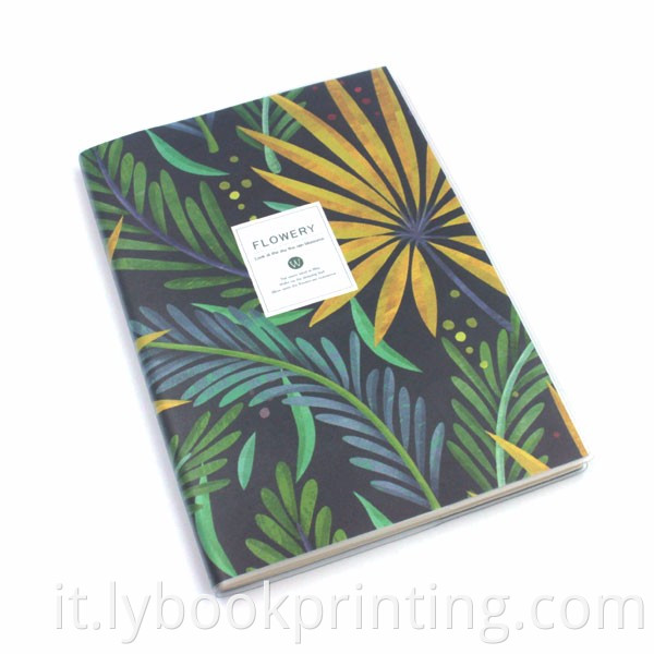 Notebook di carta per copertina morbida / manoscritto in plastica in PVC Softcover